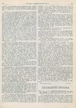790-793 [Rezension] Vernunft und Offenbarung