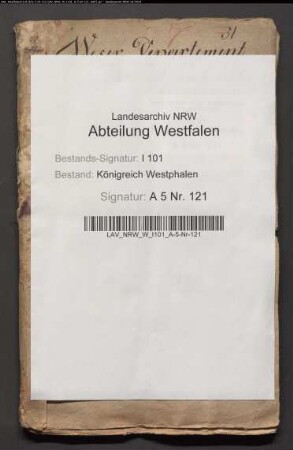 Verpachtung der Nutzungsgegenstände der Propstei des Stifts Levern
