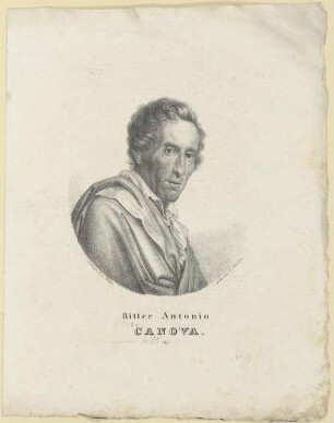 Bildnis des Antonio Canova