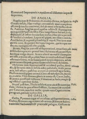 De Gallia.