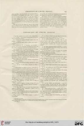 Chronique de l'hôtel Drouot
