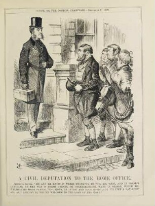 A civil deputation to the home office