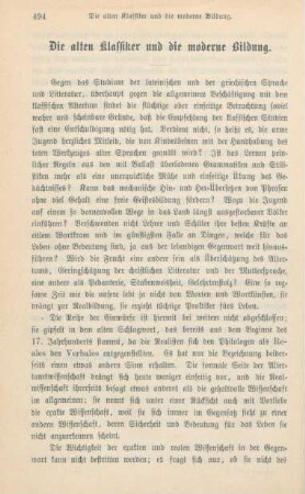 494-506 Die alten Klassiker und die moderne Bildung