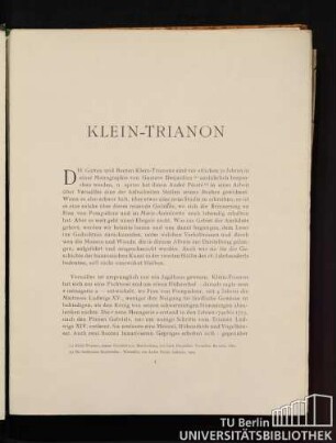 Klein-Trianon.