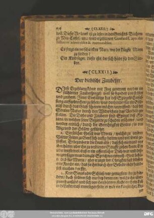 (CLXXII.) Der diebische Zauberer.
