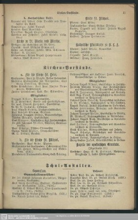 Schul-Anstalten