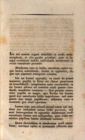 De diversis iridis inflammationibus