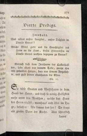 271-290, Vierte Predigt.