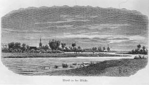 Wanzer. Abend in der Wische, aus: Bilder aus der Altmark, 2 Bde., 1883