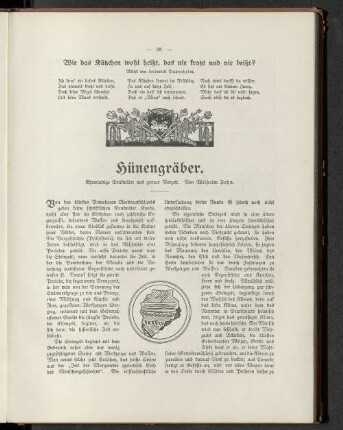 Hünengräber.