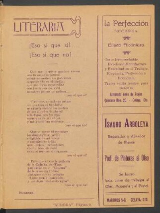¡Eso sí que sí!.... ¡Eso sí que no!...