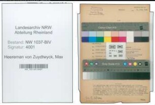 Entnazifizierung Max Heereman von Zuydtwyck , geb. 29.12.1893 ()