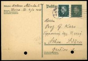 P. Wolters an G. Karo