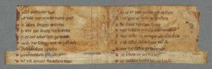 Geistliche Reimpaardichtung (Fragment) - BSB Cgm 5249(49 b