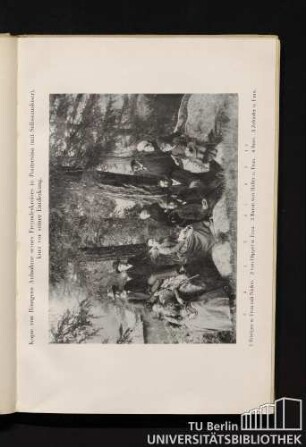 Kopie von Röntgens Aufnahme seines Freundeskreises in Pontresina (mit Selbstauslöser), kurz vor seiner Entdeckung.