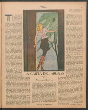 La carta del abuelo : (Cuento)