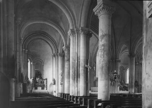 Billerbeck, St. Johannes d. T., nördl. Seitenschiff nach Osten, Jahreszahl nicht gesichert