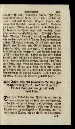 Wie Andolosia mit seinem Seckel von Famagusta wegschied ...
