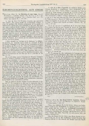 854-856 [Rezension] Polman, Andries D. R., Het woord gods bij Augustinus