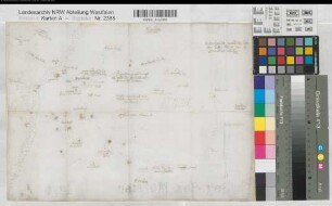 Papenburg (Papenburg) Grenze im Aschendorfer Moor 17.Jh. o.M. 29 x 40 Skizze KSM Nr. 1220 sw 289/86