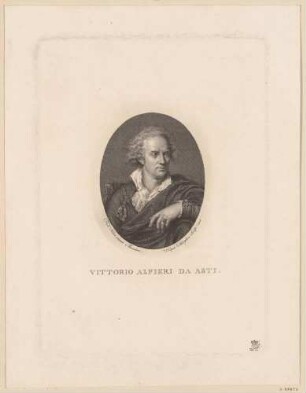Bildnis Alfieri, Vittorio (1749-1803), Graf, Schriftsteller