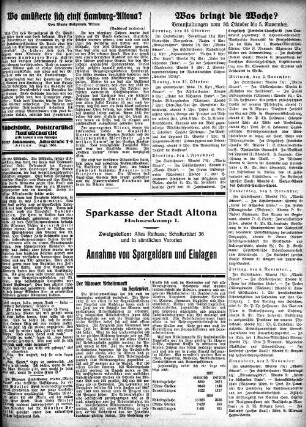 Wo amüsierte sich einst Hamburg-Altona?