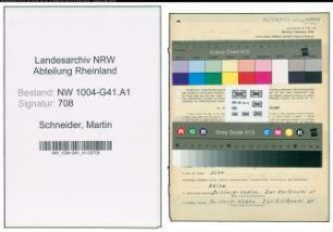 Entnazifizierung Martin Schneider , geb. 20.03.1892 (Polizeibeamter)