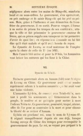 VI. Dynastie de Tien-lý