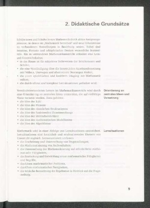 2. Didaktische Grundsätze