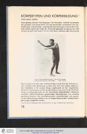 Körpertypen und Körperbildung von H. Suren