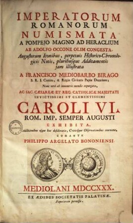 Imperatorum romanorum numismata : a Pompeio Magno ad Heraclium