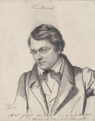 Bildnis Sandiecko (?), Michel Joseph (1803-), Kunstfreund aus Russland