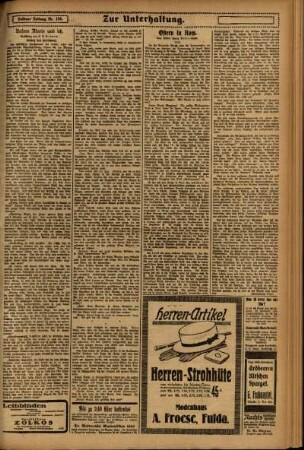 Zweite Ausgabe vom Donnerstag, den 12. Juni 1924.