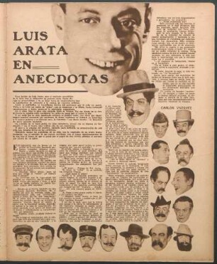 Luis Arata en anécdotas