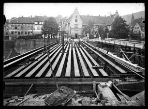 Bau der neuen Tauberbrücke