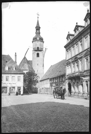 Pulsnitz. Hauptmarkt