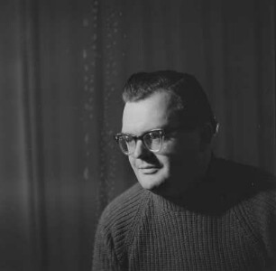 Porträt des Kammersängers Günther Leib