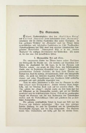 Die Germanen
