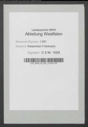 Verkauf eines Stück Gartenlandes auf dem Steinkamp bei Wolbeck an Joh. Anton Meyer, Chirurg in Wolbeck (Nr. 220).