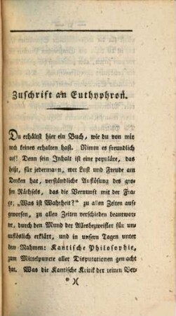 Paullus Septimius, oder das lezte Geheimniß des Eleusinischen Priesters, Erster Theil