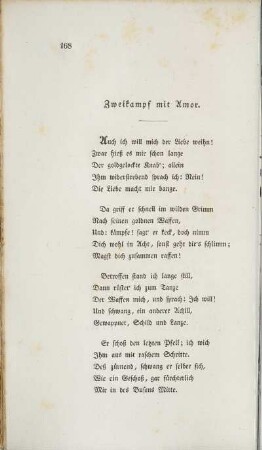 Zweikampf mit Amor