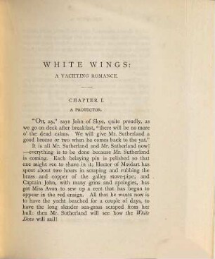 White wings : a yachting romance ; in two volumes, 2