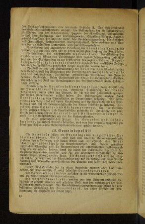 13. Gemeindepolitik