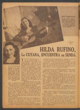 Hilda Rufino, la cuyana, encuentra su senda