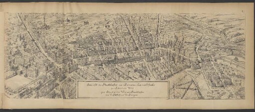 11. Ansicht der Stadtbahn im Donau-Canalthale