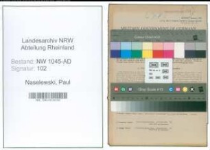 Entnazifizierung Paul Naselewski , geb. 07.09.1901 (Beamter)