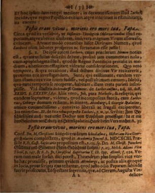 Georgi[i] Henrici Goetzi[i], D. Superint. Lubecensis, Exercitatio Theologica, In illud Lutheri: Pestis eram vivus, moriens ero mors tua, Papa!