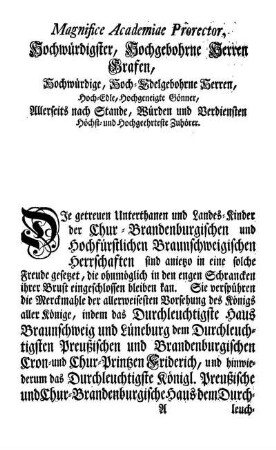 Auf der Julius-Universität zu Helmstädt öffentlich gehaltene Rede.