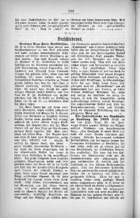 Der Jahresbericht der Kunsthallte zu Hambugr für 1893