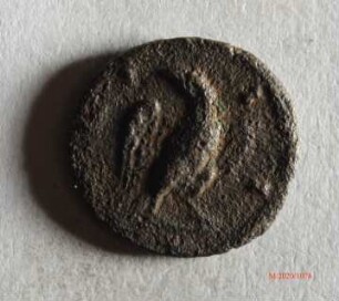 Römische Münze, Nominal Quadrans, Prägeherr Antoninus Pius, Prägeort Rom, Original